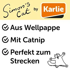 Simon's Cat kartoninė draskyklė, Dideliems > 5 kg — 3 nuotrauka