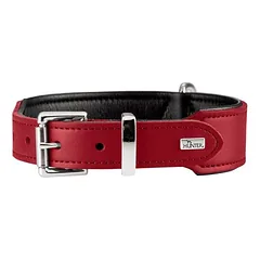 HUNTER Hundehalsband Basic, HUNTER Hundehalsband Basic Größe: S-M, Farbe: braun/schwarz, Halsumfang: 34 - 38 cm, Breite: 2,6 cm — 2 nuotrauka