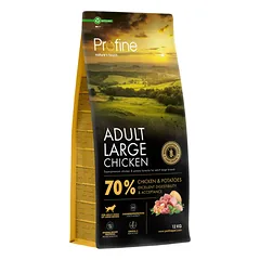 Profine Adult Large Breed Chicken sausas maistas didelių veislių šunims su vištiena 12 kg