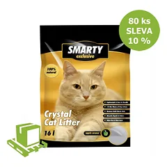 „Smarty“ išskirtinis silikatas kraikas obuolys 16 l (padėklas 80 vnt)