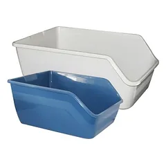 Pawise Katzentoilette High-back Litter pan