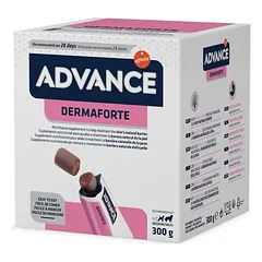 Advance Derma Forte Supplement papildas šunims, < 49 g — 5 nuotrauka