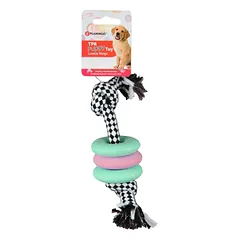 Flamingo Puppy Rings - žaislas šuniukams — 2 nuotrauka