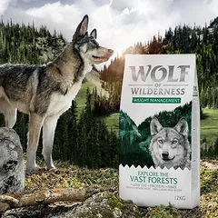 Wolf of Wilderness "Explore The Vast Forests" Weight Management – begrūdis sausas maistas šunims, > 10 kg — 3 nuotrauka