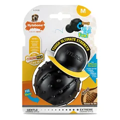 Nylabone Strong Max Cone Chew Beef - patvarus guminis skanėstas žaislas šunims, su jautienos skoniu