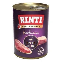 RINTI Singlefleisch Exclusive drėgnas maistas šunims 6 x 400 g — 3 nuotrauka