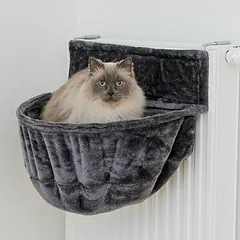 Trixie Cat Cuddly Bag XXL for Radiators 55 x 15 x 36 cm Dark Grey