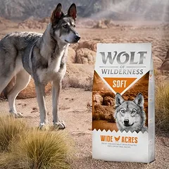 Wolf of Wilderness "Soft - Wide Acres" su vištiena – begrūdis sausas maistas šunims, > 10 kg — 5 nuotrauka
