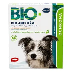 Pess Bio antkaklis nuo erkių ir blusų šunims 60 cm
