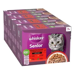 Whiskas Megapack Senior maišeliai, drėgnas maistas katėms 48 x 85 g — 2 nuotrauka