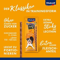 Vitakraft Beef Stick School skanėstai šunims — 5 nuotrauka