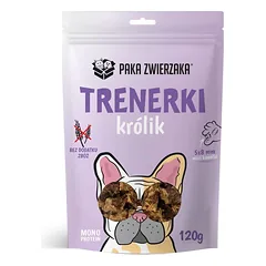 PAKA ZWIERZAKA - Treniruokliai Triušis 120g