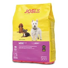 Josera Josidog Mini sausas maistas mažų veislių suaugusiems šunims su paukštiena ir antiena, 900 g