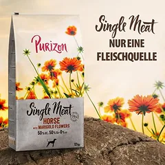 Purizon Single Meat Adult Pferd mit Süßkartoffel und Ringelblumenblüten