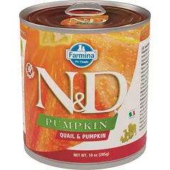 FARMINA N&D Dog quail&pumpkin 285 gr