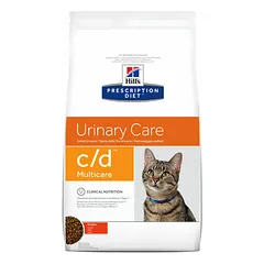 Hill's Prescription Diet Cat C/D Urinary Care su vištiena, veterinarinis maistas katėms 1,5 kg — 2 nuotrauka