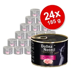 Dolina Noteci Premium Junior drėgnas maistas kačiukams 24 x 185 g, 100 - 199 g — 1 nuotrauka
