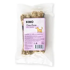Kimo chew bone with Salmon – kaulas šunims su lašiša 230g (2 vnt.)