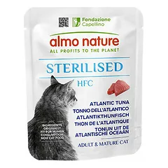 Almo Nature HFC Sterilised Atlanto tunas, drėgnas maistas katėms 50 g
