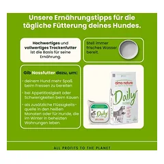 Almo Nature Daily all Breeds su jautiena ir ryžiais, sausas maistas šunims, < 1,4 kg — 2 nuotrauka