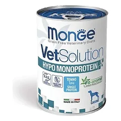 MONGE VetSolution konservai šunims su tunu 6×400 g