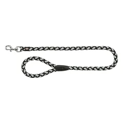 Trixie Cavo Reflect pavadys, L-XL 1m/18mm, juodas/atspind.
