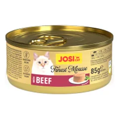 JosiCat Finest Mousse Beef paštetas katėms su jautiena, 85 g