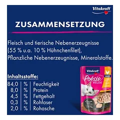 Vitakraft Poésie Délice drėgnas maistas katėms 23 x 85 g — 3 nuotrauka