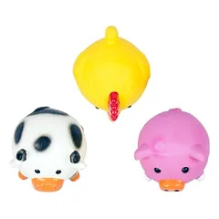 Duvo+ žaislas šunims lateksinis Cow/Pig/Chicken Ball
