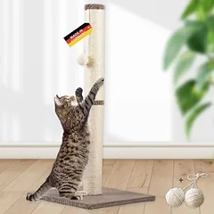 Rohrschneider Katzenbaum / Kratzbaum (Größe L) – Cordstoff
