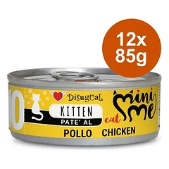 Disugual Mini-Me Kitten drėgnas maistas kačiukams 12 x 85 g