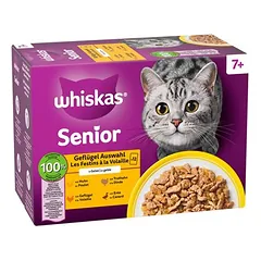 Didelė pakuotė Whiskas Senior paketėliai 96 x 85 g — 3 nuotrauka