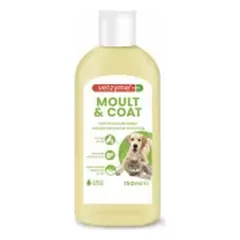 Vetzyme "Moult Coat" papildas šunims ir katėms šėrimuisi ir kailio būklės gerinimui