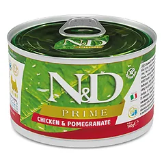 FARMINA N&D PRIME - DOG Wet Chicken&Pomegranate ADULT MINI 140 g (pak.6)