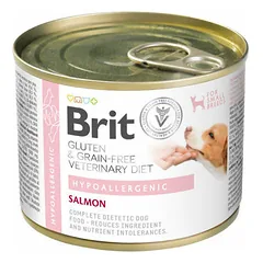 Brit GF Veterinary Diets Dog Hypoallergenic Salmon 200 g