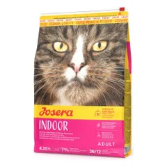 Josera Indoor sausas pašaras sterilizuotoms katėms 4,25 kg