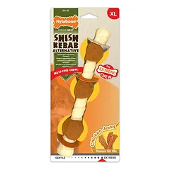 Nylabone Extreme Chicken Jerky Shish Kebab - šunų kramtukas su džiovintos vištienos skoniu