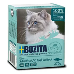 Bozita Cat konservai su menke drebučiuose katėms