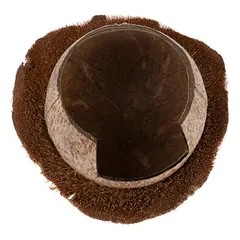 TIAKI kokoso riešuto namelis žiurkėnams ir pelėms, apie Ø 16 x H 13 cm — 4 nuotrauka