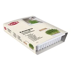 TRIXIE Žolė katėms, dubenėlyje apie 100 g (pak.12) PAO — 3 nuotrauka