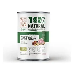 Prefera Fresh Farm Dog Coarse Pate Wild Boar, Sweet Potato, Berries & Herbs visavertis drėgnas maistas šunims, grublėta pašteto konsistencija, 400 g