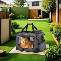 Sulankstomas gyvūnų transportavimo krepšys 50 x 35 x 35 cm