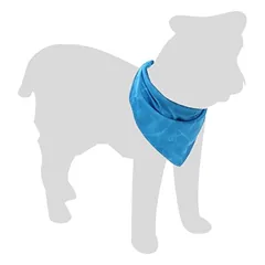 Flamingo vėsinanti bandana šunims Fresk Inou, mėlyna, Mažiems 5–10 kg — 2 nuotrauka
