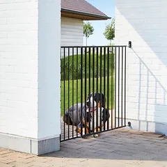 Savic apsauginė užtvara Dog Barrier Outdoor, Aukštis 95 cm, plotis 84–152 cm — 3 nuotrauka