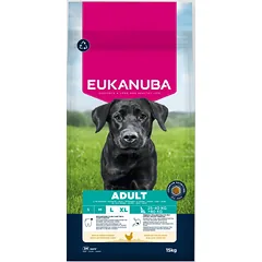 Eukanuba Life Care Adult Large sausas maistas didelių veislių šunims su vištiena, 15 kg