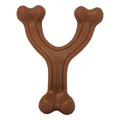 Nylabone Extreme Wishbone Bison - patvarus kramtomasis žaislas šunims su bizono skoniu — 2 nuotrauka