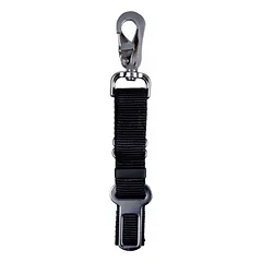 Trixie Auto Safety Belt Adapter Short Lead reguliuojamas saugos diržas šunims, 45-70 cm, 25 mm