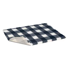 Vetbed neslystantis / Drybed mėlynas kubas 100 x 75 cm plaukai 30 mm