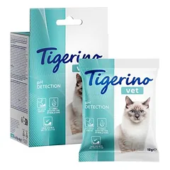 Tigerino VET Katzenstreu-Zusatz - pH-Wert Bestimmung im Katzenurin