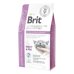 Brit GF Veterinary Diets Cat Ultra-Hypoallergenic sausas maistas katėms